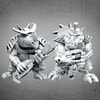 Bebop & Rocksteady (Black & White Edition) (Prototype Shown) View 1