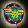 Vintage Wonder Woman LED Logo Light (Circular) (Prototype Shown) View 5