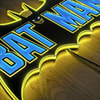 Vintage Batman LED Logo Light (Small) (Prototype Shown) View 5