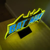 Vintage Batman LED Logo Light (Small) (Prototype Shown) View 7