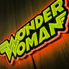 Vintage Wonder Woman LED Logo Light (Small) (Prototype Shown) View 4