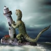 Rhedosaurus Lighthouse Attack (Prototype Shown) View 3