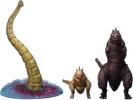 Godzilla [2016] The Second Form & Third Form & Giant Unidentified Creature Set (Prototype Shown) View 11