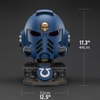 Ultramarines Captain MkX Helmet and Display Stand (Prototype Shown) View 2