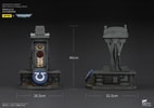 Ultramarines Captain MkX Helmet and Display Stand (Prototype Shown) View 12