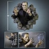 Frankenstein (Half-Scale) Wall Sculpture (Prototype Shown) View 2