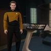Transporter Chief Miles O'Brien with Transporter Console (Prototype Shown) View 1