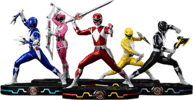 Power Rangers 5-Ranger Set (Deluxe Bonus Version) (Prototype Shown) View 14