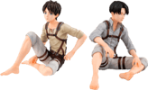 Eren and Squad Captain Levi Set (Prototype Shown) View 15