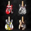 The Rolling Stones Icons Collectible Miniature Guitar Set (Prototype Shown) View 1