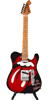 The Rolling Stones "Tongue & Lips" and "Tattoo You" Collectible Miniature Guitar Set (Prototype Shown) View 8