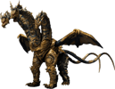 KAIZER GHIDORAH S.H.MonsterArts (Prototype Shown) View 11