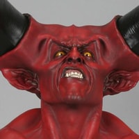 人気の春夏 Legend The Lord of Darkness Life-Size Bust by Sideshow アメコミ