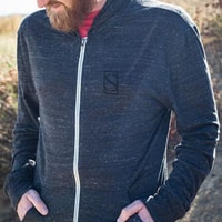 Sideshow Diamond Eco-Jersey Zip Hoodie