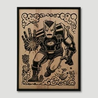 Iron Man Print on Wood Variant