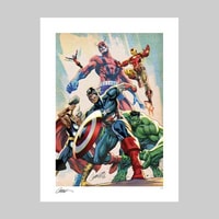 Marvel The Avengers Art Print 