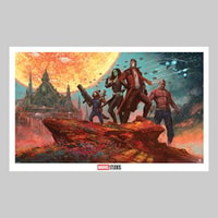 Guardians of the Galaxy Vol. 2 Fine Art Print by Grey Matter Art