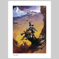 Eternal Champion Fine Art Print by Frank Frazetta Sideshow