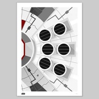 Minimalist Millennium Falcon