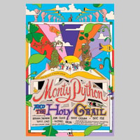 monty python and the holy grail quad poster