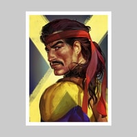 X-Men Portraits: Forge Fine Art Print by Uzuri | Sideshow