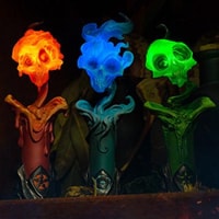 The Lighter Side of Darkness: Faction Candle Statue Set
