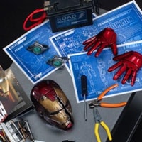 品良く着こなすため Workshop Man Iron Marvel Accessories Hot by Set Collectible アメコミ