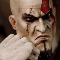 Kratos on Throne