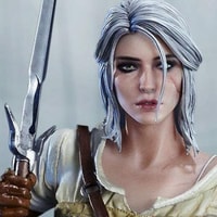 The Witcher 3: Wild Hunt Ciri of Cintra Statues 