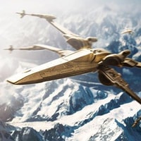 Star Wars Gilt X-Wing Starfighter Scaled Replica by Royal Se