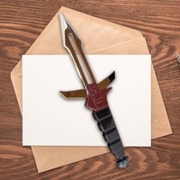 Klingon Dk Tahg Letter Opener