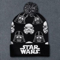 Darth Vader Stormtrooper Black and White Beanie