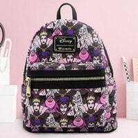 Loungefly x disney clearance villains print mini backpack