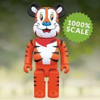 Kellogg Bearbrick Tony the Tiger 1000 Figure by Medicom Toy