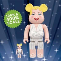 Andy Warhol Marilyn Monroe #2 100% + 400% Bearbrick Set by