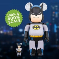 Be@rbrick Batman Animated 100% and 400% Collectible Set