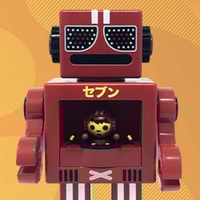 Gagatree Seven Red OBOT Collectible Figure 