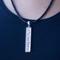 Let Your Geek Sideshow Bar Pendant Necklace