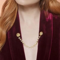 Disney Disney's Frozen 2 Anna Wheat Cloak Clasp Jewelry 