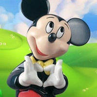 Mickey et ses amis - Statuette Porcelaine Exclusive (Made in Japan