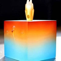 Sideways (Sunrise Edition) Resin Art Collectible by Yoskay