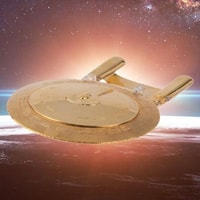 U.S.S. Enterprise NCC-1707-D (Gold Edition)