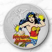 Wonder Woman Silver Coin