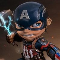 IRON STUDIOS AVENGERS ENDGAME CAPTAIN AMERICA MINICO FIGURE 15CM ST