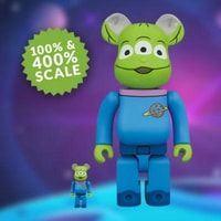 400%のみ TOY STORY ALIEN ベアブリック/BE@RBRICK(メディコム