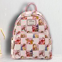 Disney BFF Character Rose Checker Mini Backpack