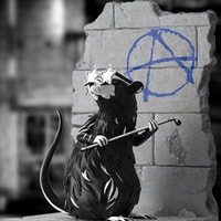 Anarchy Rat Polystone Art Toy by Brandalised | Sideshow