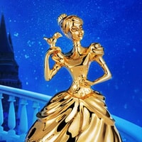 Cinderella Gilt Music Carousel