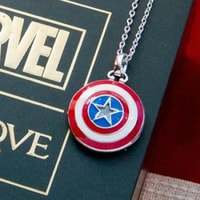 Captain America Shield Necklace