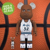 Medicom Toy BE@RBRICK Bearbrick 400% + 100% SHAQUILLE O'NEAL